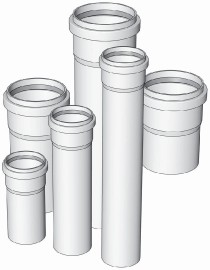 Odkouření kondenzační Brilon 52100104 - trubka DN60 x 1000 mm