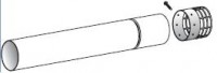 REGULUS odkouření A2011008 - trubka, pr.80, l=1000 mm, výdušná