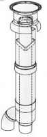 REGULUS odkouření A5021002 - komínek, pr.80/80, černý