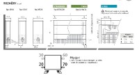 Nástěnný konvektor JAGA TEMPO 200x1200, typ 15, barva bílá   TEMW.020 120 15