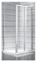 JIKA LYRA PLUS sprchové dveře skládací 800 mm, levé/pravé, sklo stripy   H2553810006651