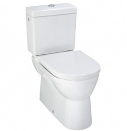 Laufen PRO stojící kombinační mísa ploché splachování, Vario odpad, bílá   H8249590000001
