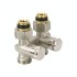 Danfoss radiátorové šroubení uzaviratelné typ H  RLV-K 3/4"vnější-1/2"vnitřní přímé  003L0280