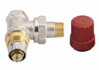 Danfoss termostatický ventil s přednastavením  RAN-10 3/8" rohový  013G0011