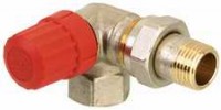 Danfoss termostatický ventil s přednastavením  RAN-15 1/2" úhlový levý  013G0234