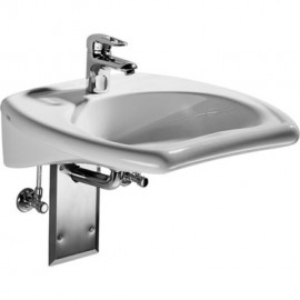 GEBERIT Vitalis umyvadlo 65 x 55 cm, bez otvoru, bez přepadu   121565000