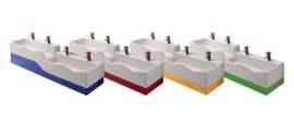GEBERIT 4Bambini dětské umyvadlo 180 x 41,5 cm, levé, bílé   430000016