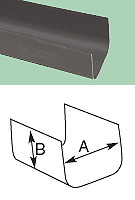 PPR Kabelový žlab DN 12x8x400 cm   909