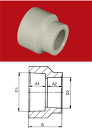 PPR Redukce DN 50x40   209050040