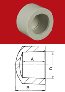 PPR Záslepka DN 20   229020