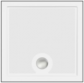 GELCO GALLET sprchová vanička 800x800 čtverec, litý mramor   GQ8080