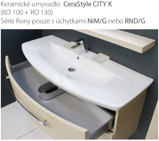 Koupelnova Skrinka Intedoor Rony S Umyvadlem Ro 90